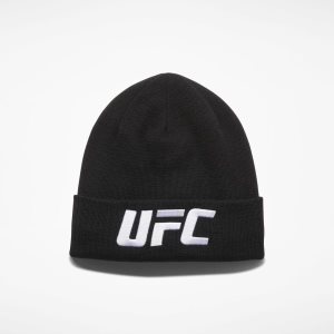 Reebok UFC Logo Beanie Mütze Herren - Schwarz - DE 984-SDT